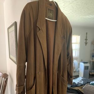 Brown trenchcoat